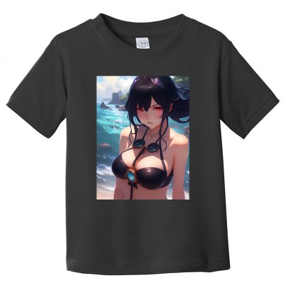 Anime Girl Bikini Toddler T-Shirt