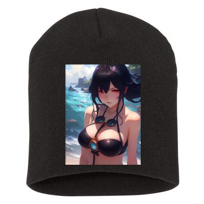 Anime Girl Bikini Short Acrylic Beanie