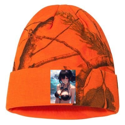 Anime Girl Bikini Kati Licensed 12" Camo Beanie