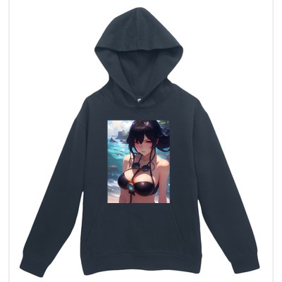 Anime Girl Bikini Urban Pullover Hoodie