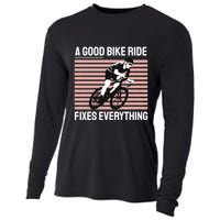 A Good Bike Ride Fixes Everything Cooling Performance Long Sleeve Crew