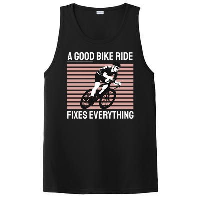 A Good Bike Ride Fixes Everything PosiCharge Competitor Tank