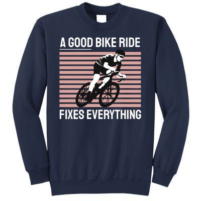 A Good Bike Ride Fixes Everything Sweatshirt