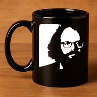 Allen Ginsberg Beat Generation Poet Poetry 11oz C Handle Ceramic Mug