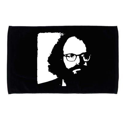 Allen Ginsberg Beat Generation Poet Poetry Microfiber Hand Towel