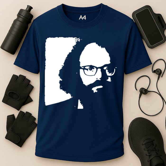 Allen Ginsberg Beat Generation Poet Poetry Cooling Performance Crew T-Shirt