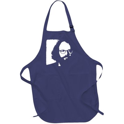 Allen Ginsberg Beat Generation Poet Poetry Full-Length Apron With Pockets