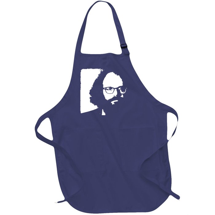 Allen Ginsberg Beat Generation Poet Poetry Full-Length Apron With Pockets