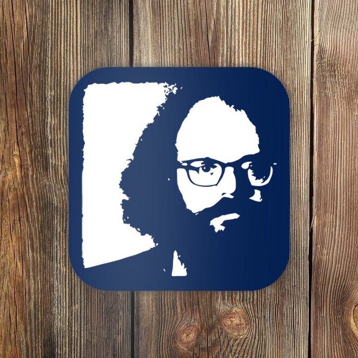 Allen Ginsberg Beat Generation Poet Poetry Coaster