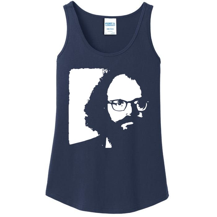 Allen Ginsberg Beat Generation Poet Poetry Ladies Essential Tank