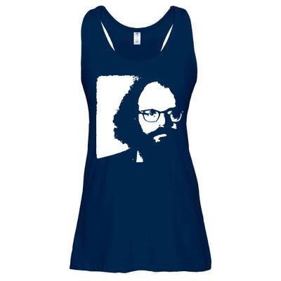Allen Ginsberg Beat Generation Poet Poetry Ladies Essential Flowy Tank