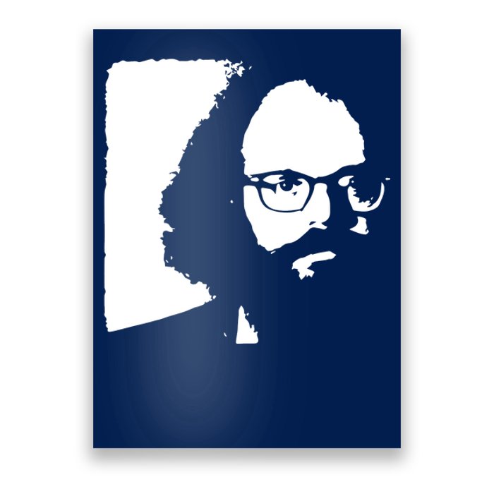 Allen Ginsberg Beat Generation Poet Poetry Poster