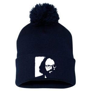 Allen Ginsberg Beat Generation Poet Poetry Pom Pom 12in Knit Beanie