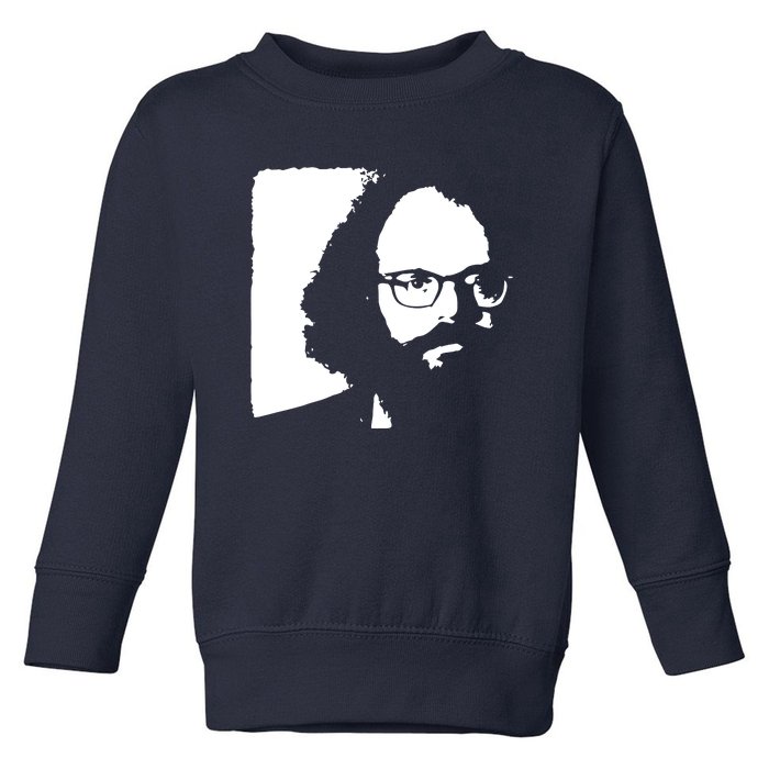 Allen Ginsberg Beat Generation Poet Poetry Toddler Sweatshirt