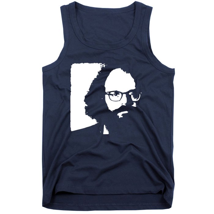 Allen Ginsberg Beat Generation Poet Poetry Tank Top