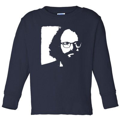 Allen Ginsberg Beat Generation Poet Poetry Toddler Long Sleeve Shirt