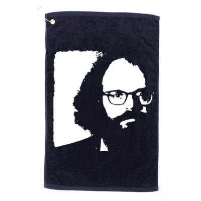 Allen Ginsberg Beat Generation Poet Poetry Platinum Collection Golf Towel