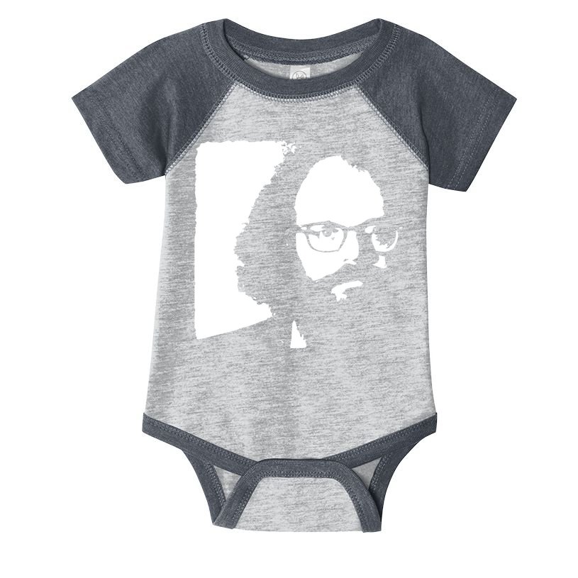 Allen Ginsberg Beat Generation Poet Poetry Infant Baby Jersey Bodysuit