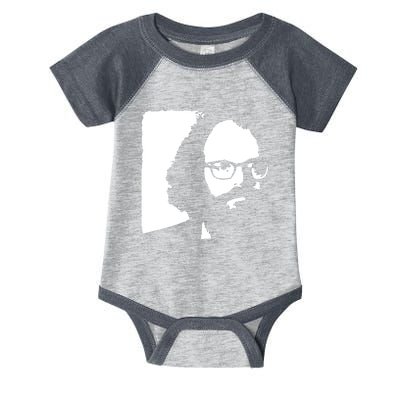 Allen Ginsberg Beat Generation Poet Poetry Infant Baby Jersey Bodysuit