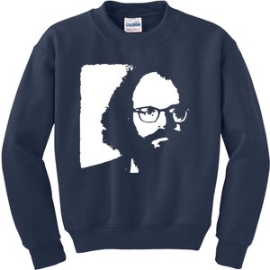 Allen Ginsberg Beat Generation Poet Poetry Kids Sweatshirt