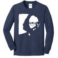 Allen Ginsberg Beat Generation Poet Poetry Kids Long Sleeve Shirt