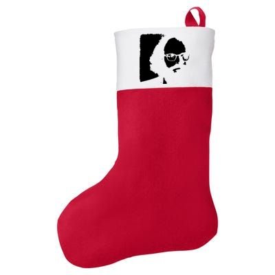 Allen Ginsberg Beat Generation Poet Poetry Felt Holiday Christmas Stocking