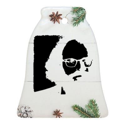 Allen Ginsberg Beat Generation Poet Poetry Ceramic Bell Ornament