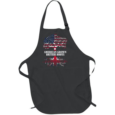 American Grown British Roots Full-Length Apron With Pockets