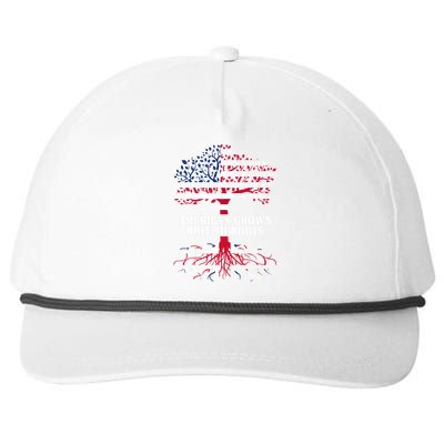 American Grown British Roots Snapback Five-Panel Rope Hat