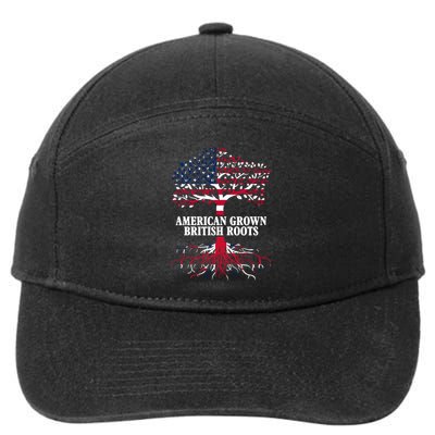 American Grown British Roots 7-Panel Snapback Hat