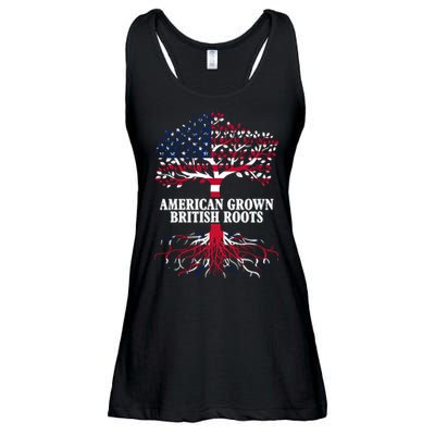 American Grown British Roots Ladies Essential Flowy Tank