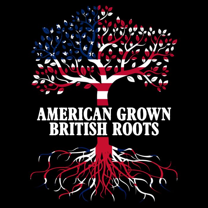 American Grown British Roots Baby Bodysuit