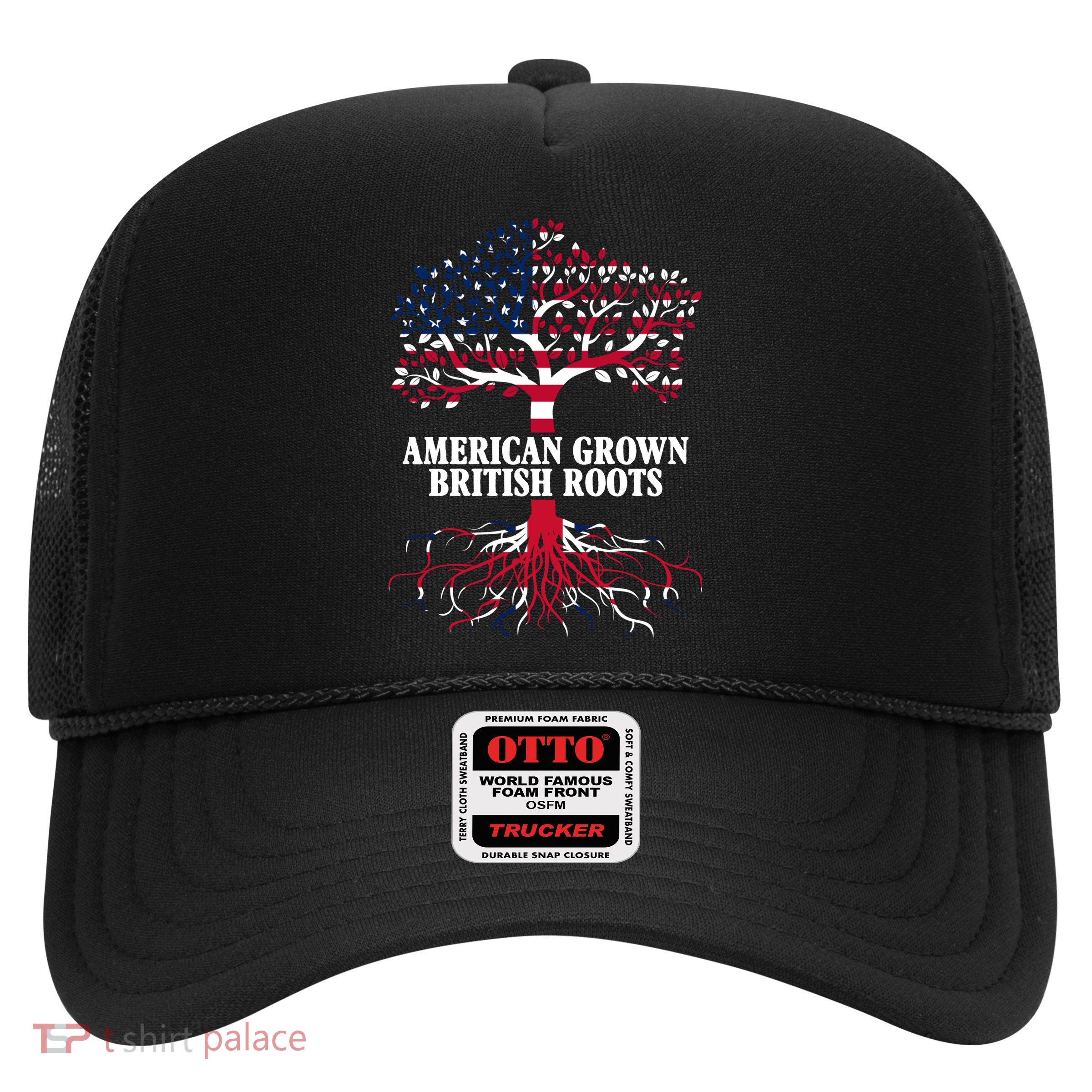 American Grown British Roots Trucker Hat