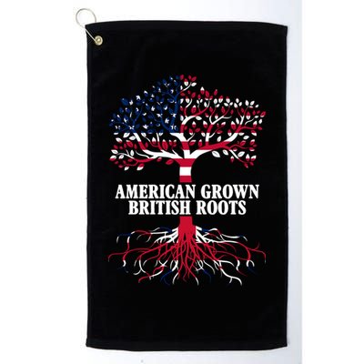 American Grown British Roots Golf Towel
