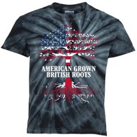 American Grown British Roots Kids Tie-Dye T-Shirt