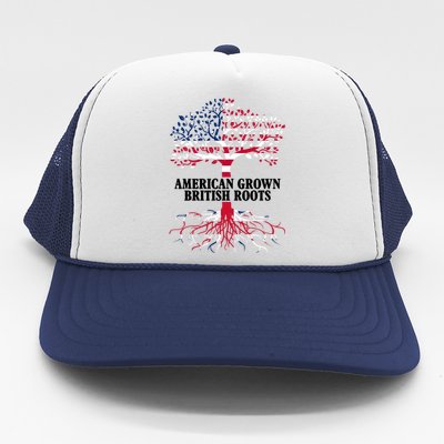 American Grown British Roots Trucker Hat