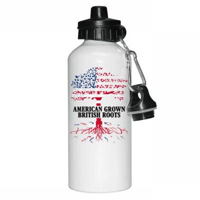 American Grown British Roots Aluminum Water Bottle 