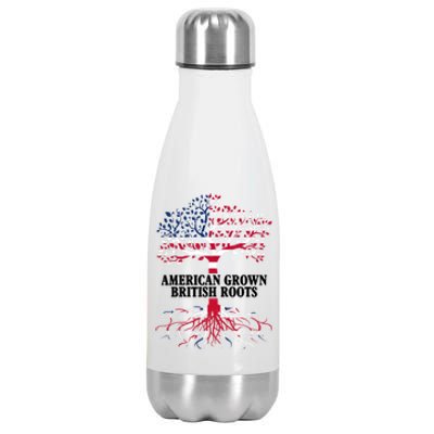 American Grown British Roots Stainless Steel Insulated Water Bottle