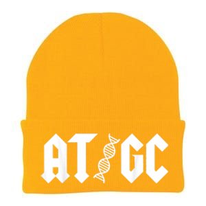 At Gc Biology Dna Strand Double Helix Teacher Pupil Student Knit Cap Winter Beanie