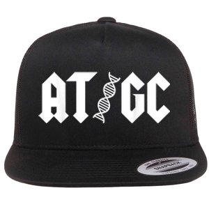 At Gc Biology Dna Strand Double Helix Teacher Pupil Student Flat Bill Trucker Hat