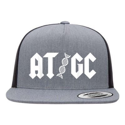 At Gc Biology Dna Strand Double Helix Teacher Pupil Student Flat Bill Trucker Hat