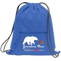 Autism Grandma Bear Autism Awareness Day Autistic Support Great Gift Sweatshirt Cinch Pack Bag