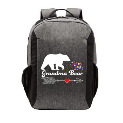 Autism Grandma Bear Autism Awareness Day Autistic Support Great Gift Vector Backpack