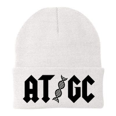 At Gc Biology Dna Strand Double Helix Teacher Pupil Student Knit Cap Winter Beanie