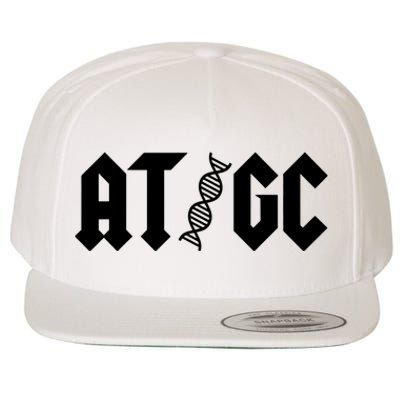 At Gc Biology Dna Strand Double Helix Teacher Pupil Student Wool Snapback Cap