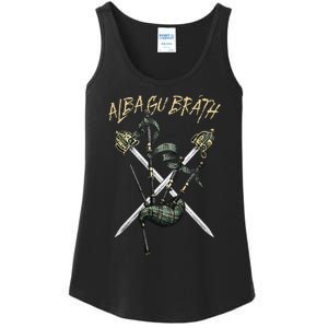 Alba Gu BráTh Scotland Forever Ladies Essential Tank