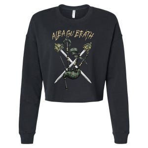 Alba Gu BráTh Scotland Forever Cropped Pullover Crew