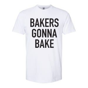 Akers Gonna Bake Funny Baking Quote Softstyle CVC T-Shirt