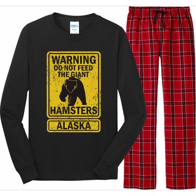 Alaska Grizzly Brown Kodiak Bear Long Sleeve Pajama Set