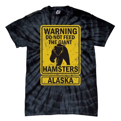 Alaska Grizzly Brown Kodiak Bear Tie-Dye T-Shirt